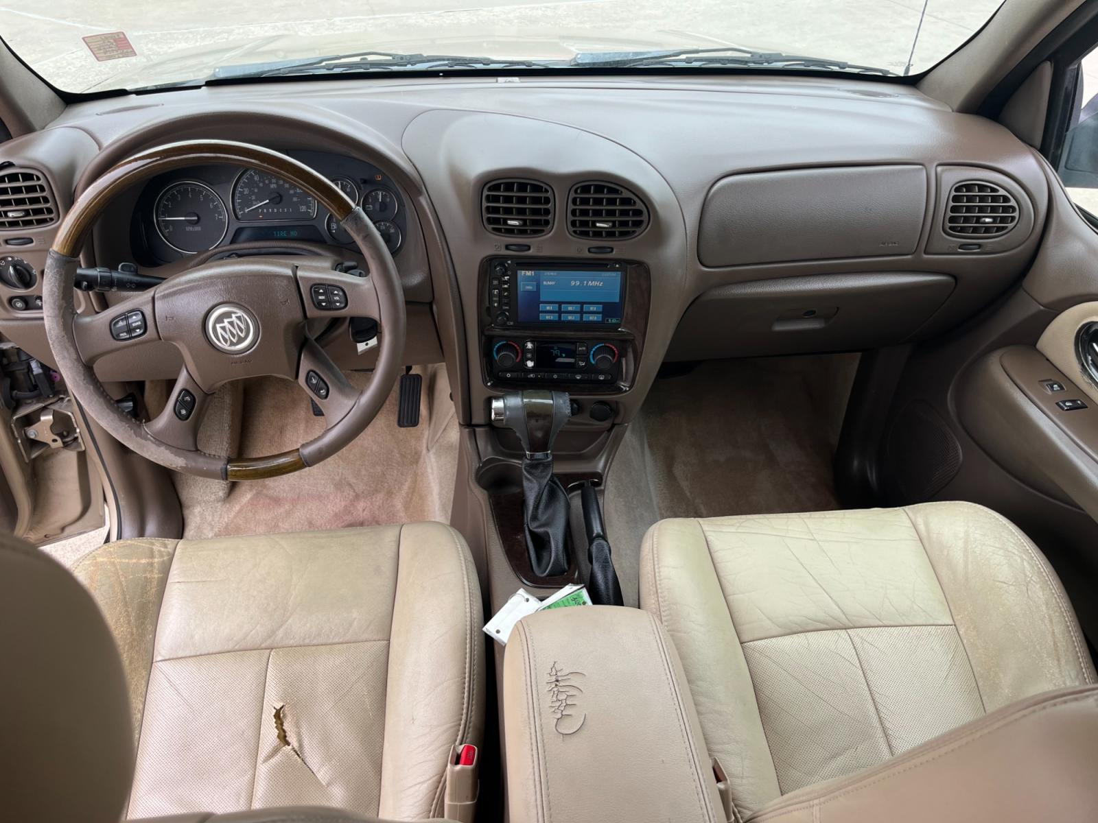 2007 GOLD /TAN Buick Rainier CXL (5GADS13S172) with an 4.2L L6 DOHC 24V engine, 4-Speed Automatic transmission, located at 14700 Tomball Parkway 249, Houston, TX, 77086, (281) 444-2200, 29.928619, -95.504074 - Photo #10